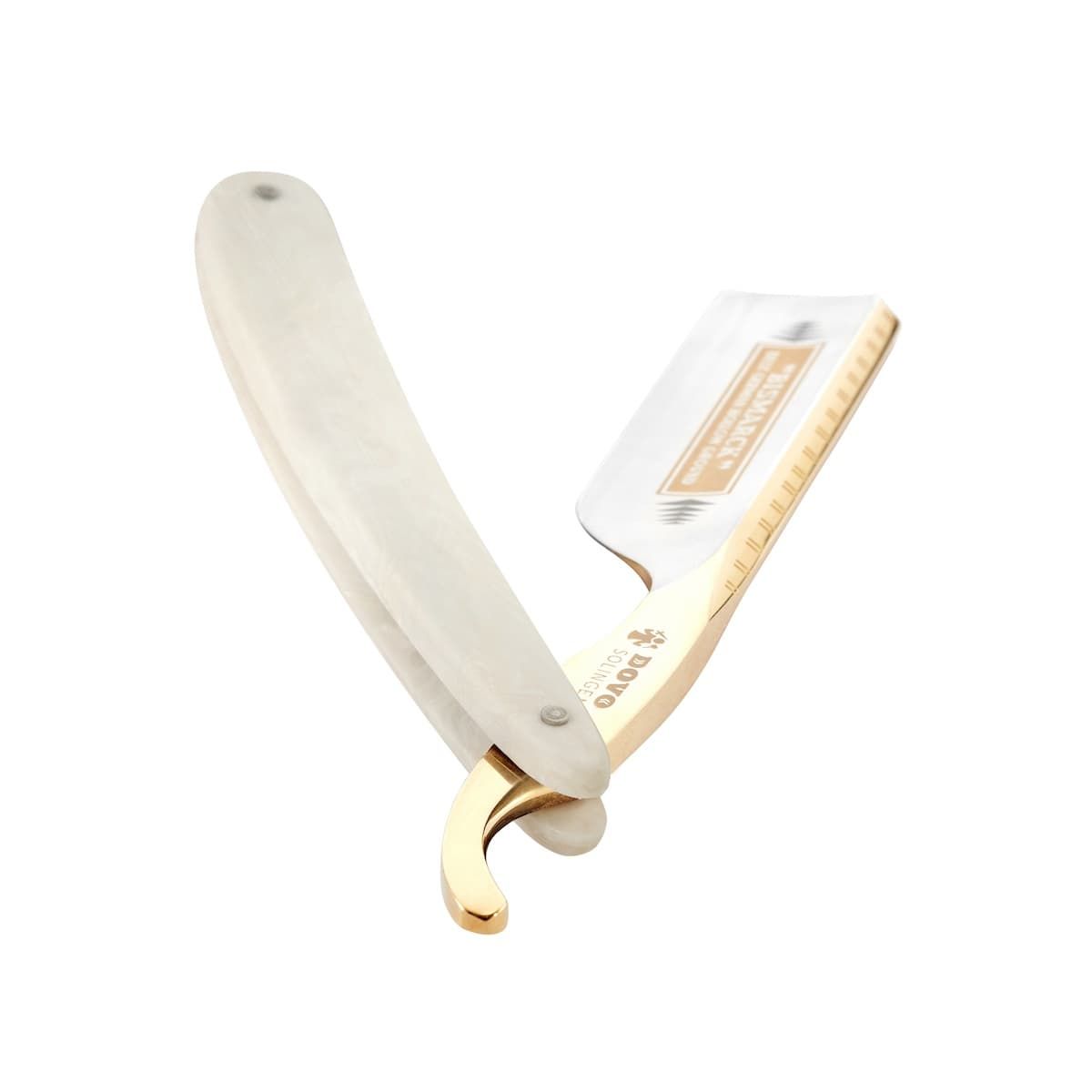 Dovo 6/8" Bismarck Pearl Acrylic Straight Razor #26820 Sold by GENTS