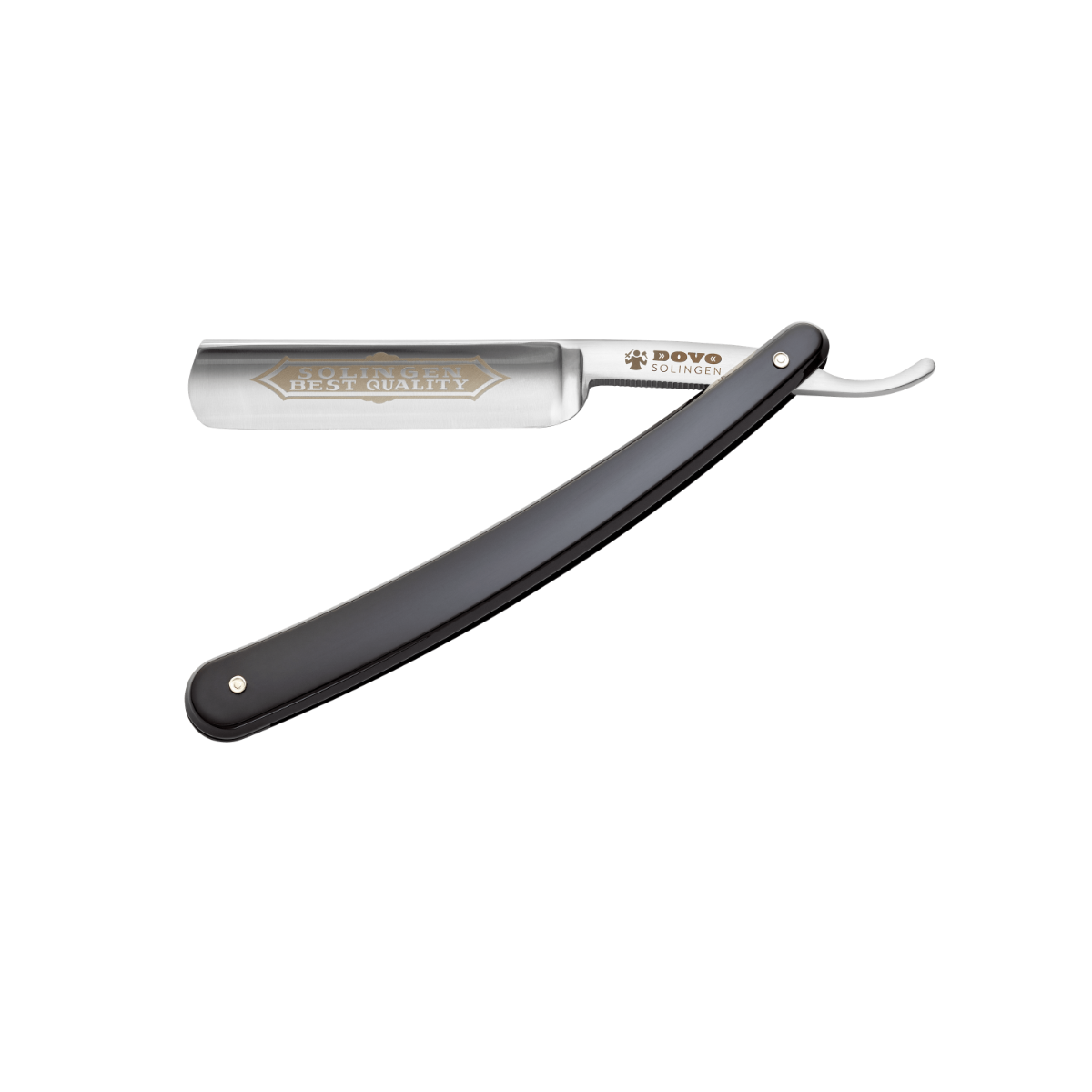 Dovo Straight Razor 5/8" - Black 100581 Sold by GENTS