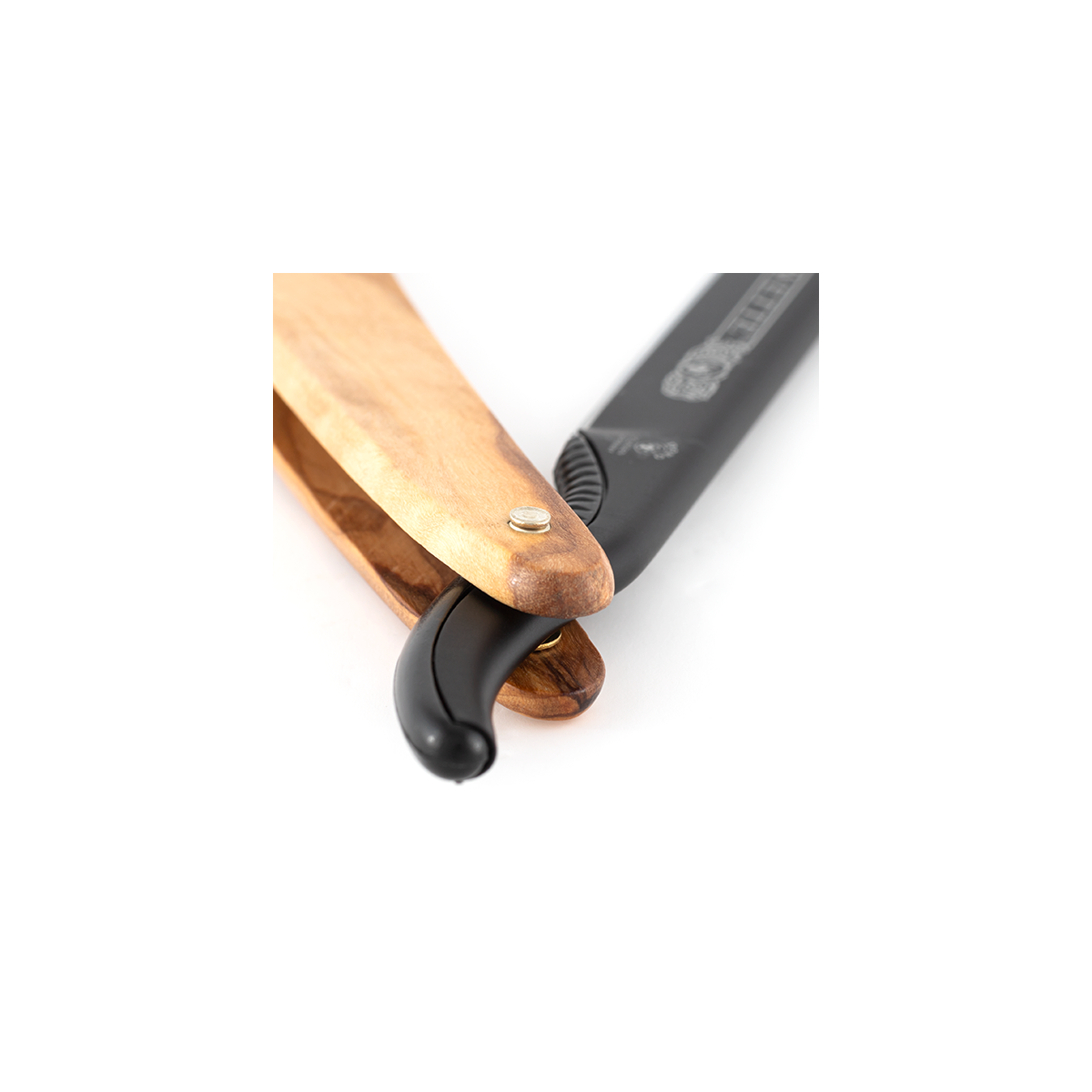 Dovo - SHAVETTE Straight Razor, Olive Wood #201071 Sold by GENTS