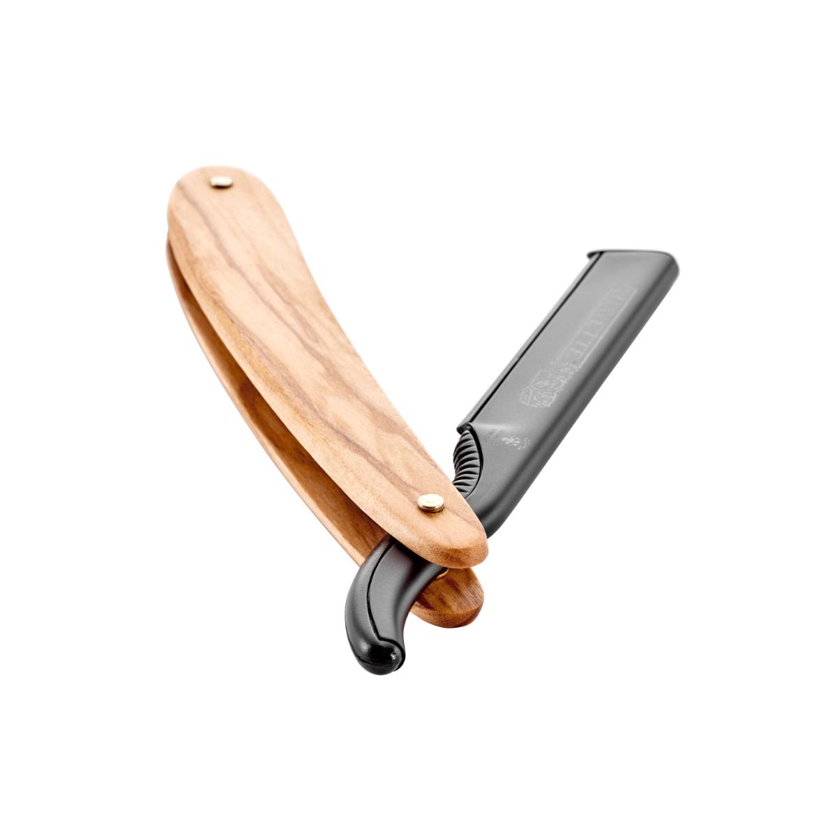 Dovo - SHAVETTE Straight Razor, Olive Wood #201071 Sold by GENTS