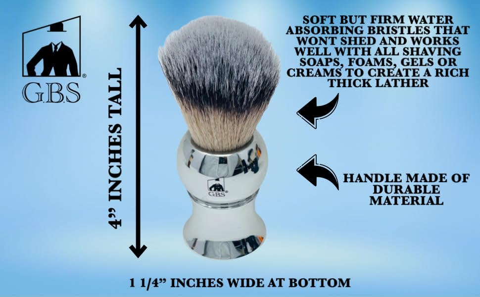 GENTS Men’s Wet Shaving Kit – Shavette Razor, Synthetic Shaving Brush, Shaving Soap, Stainless Steel Bowl, 20 Blades & Travel Toiletry Bag