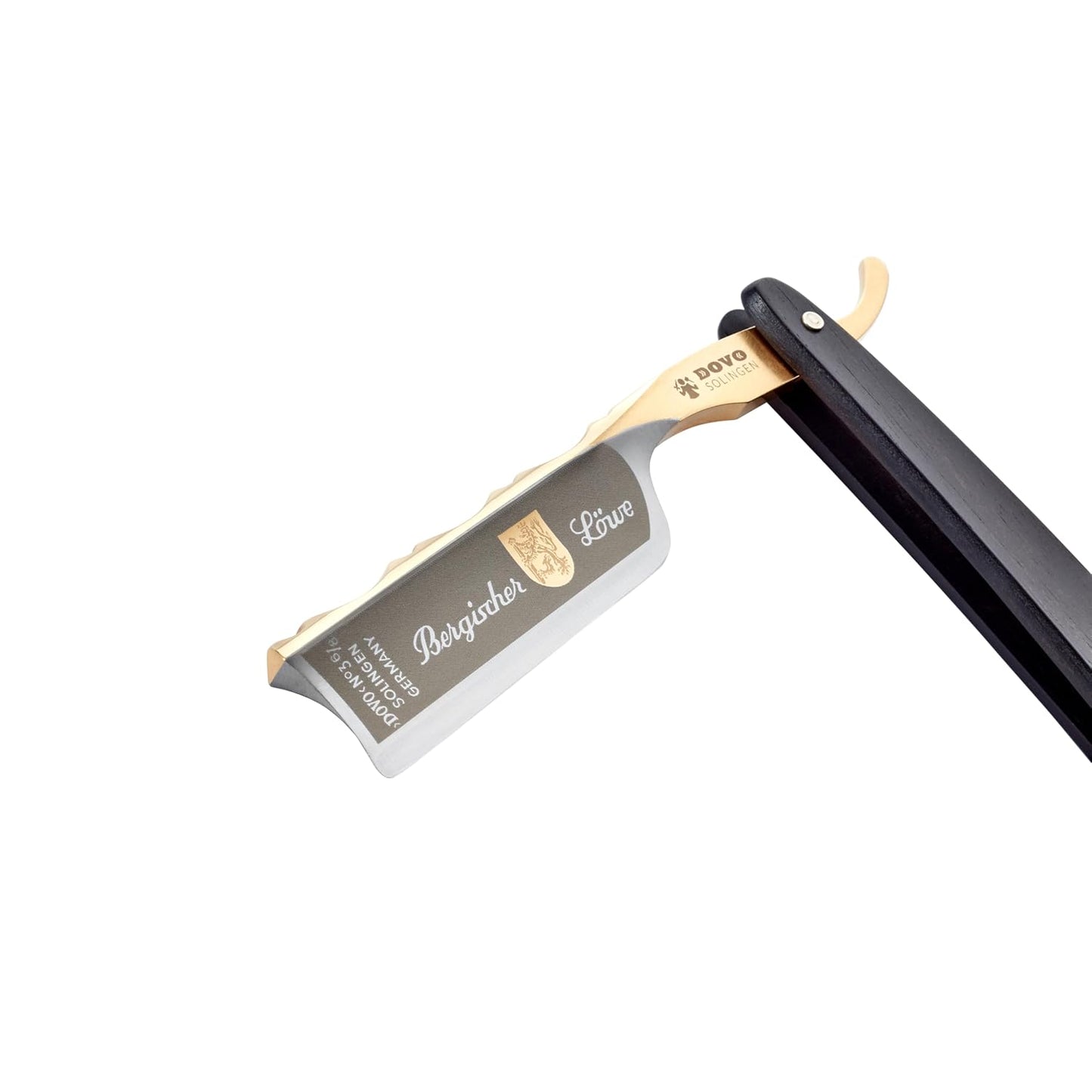 Dovo 6/8" Carbon Ebony Steel Luxury Straight Razor #36830 Sold by GENTS