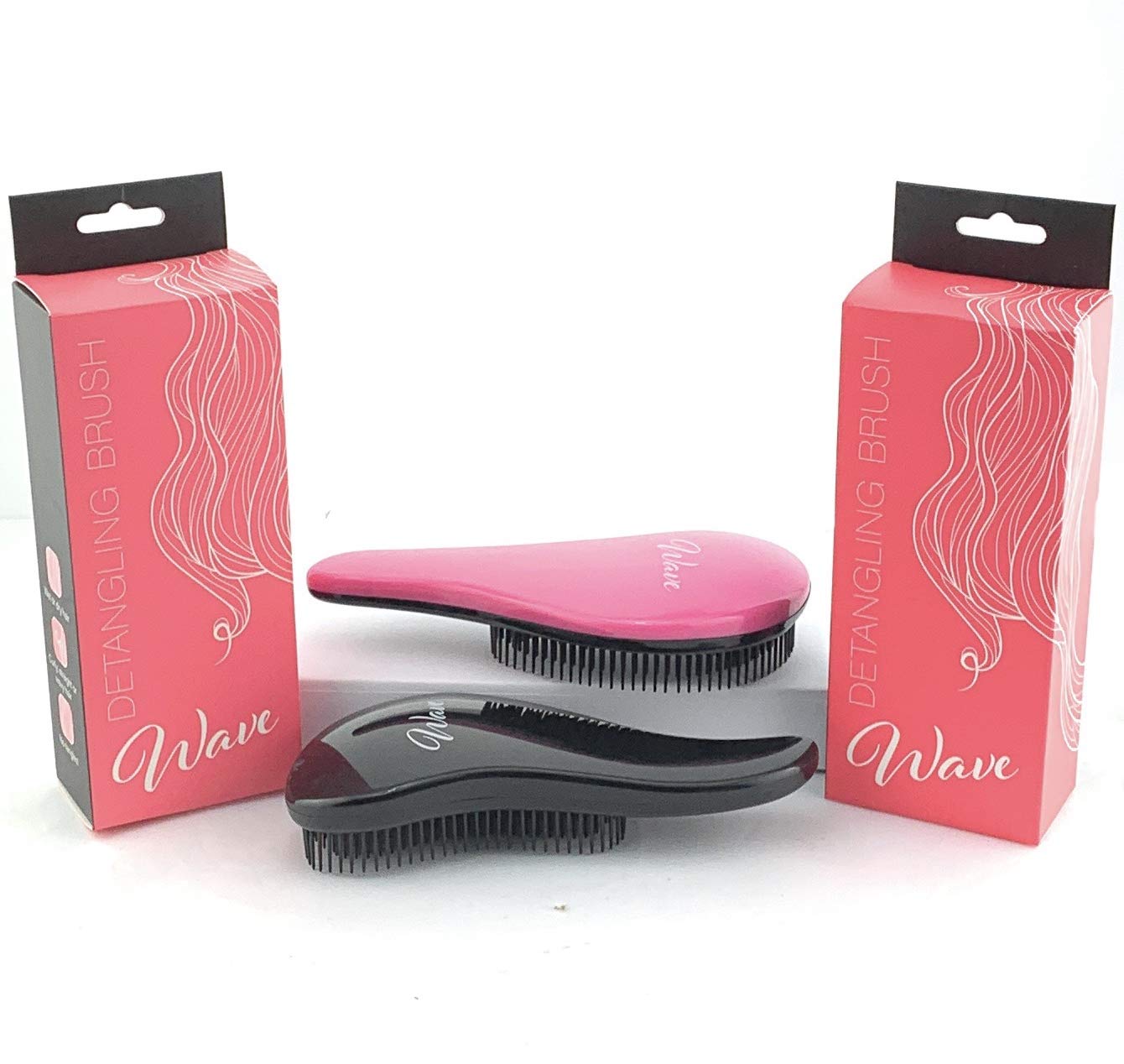 GENTS Detangling Brush For Women and Girls, Dry and Wet Hair Brush Detangler for All Hair Types Eliminate Tangles and Knots