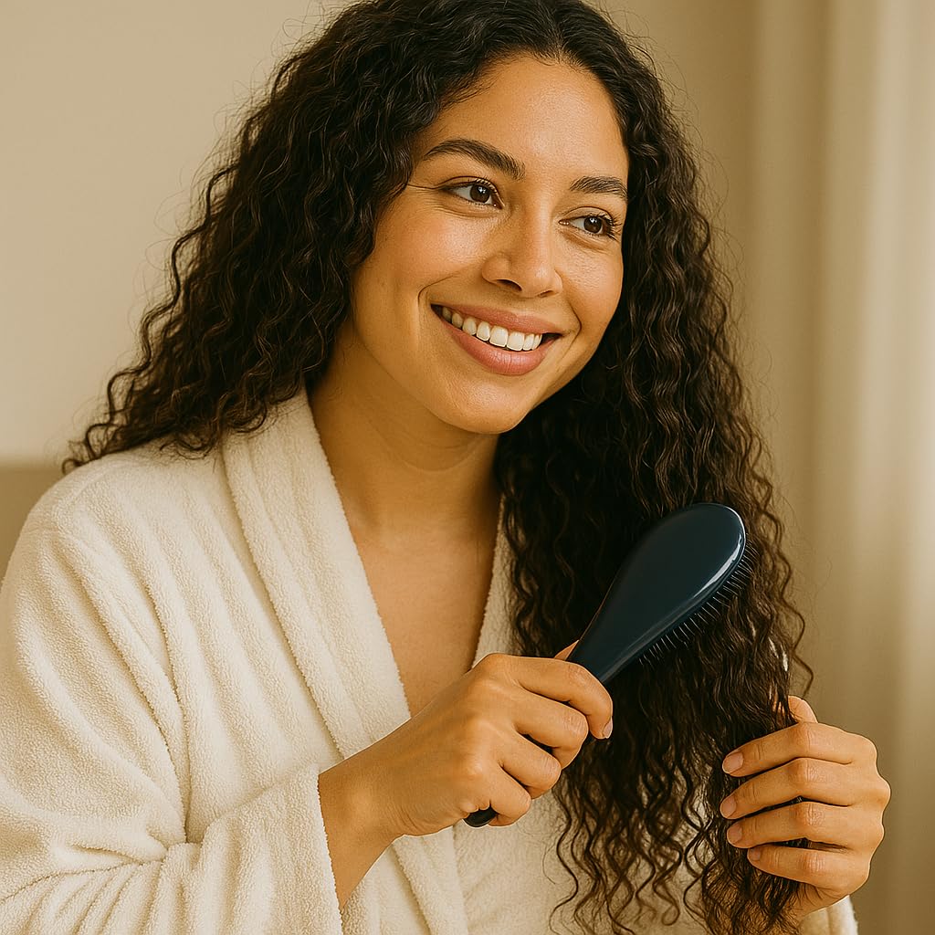 GENTS Detangling Brush For Women and Girls, Dry and Wet Hair Brush Detangler for All Hair Types Eliminate Tangles and Knots