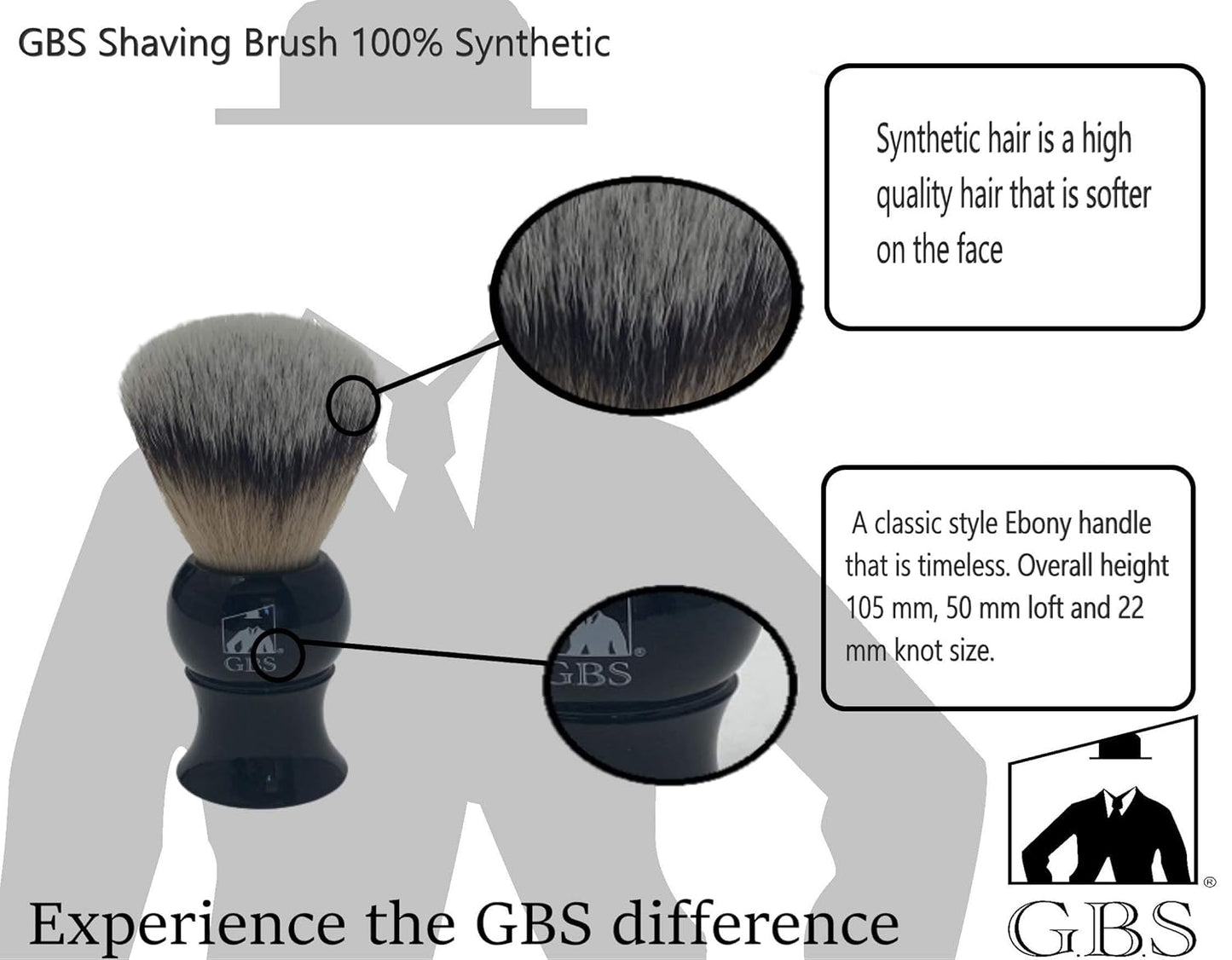 Gift Set Black Luxury Shaving Kit - Wood Straight Razor, Mug, Natural Soap, Brush, Alum block, Strop and Paste Grooming Kit, Gift Set Black GENTS