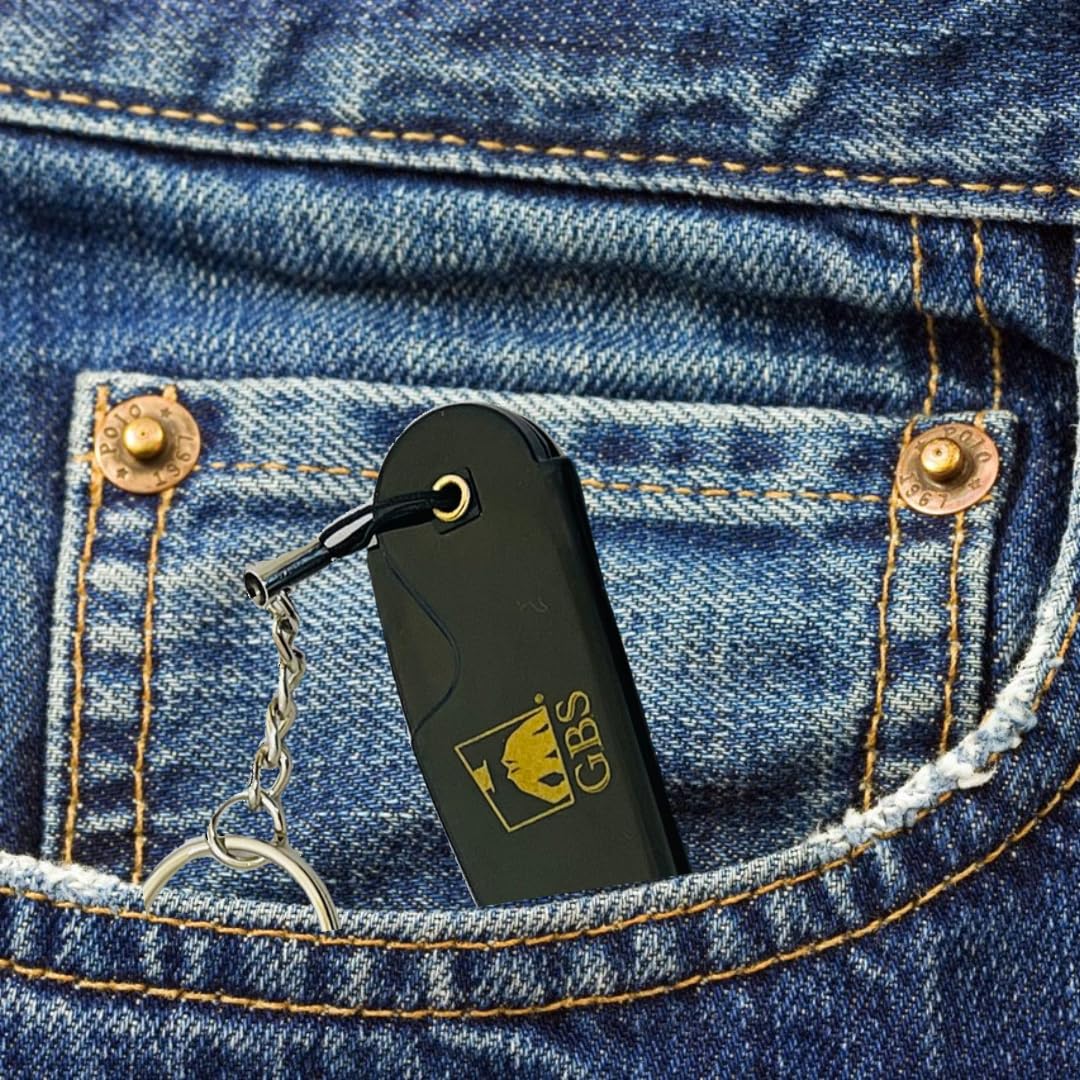 Comb GENTS - Folding Beard Comb for Men - Handmade Keychain Mustache Comb - Portable Pocket Travel Comb for Grooming & Combing Hair, Beards and Mustaches