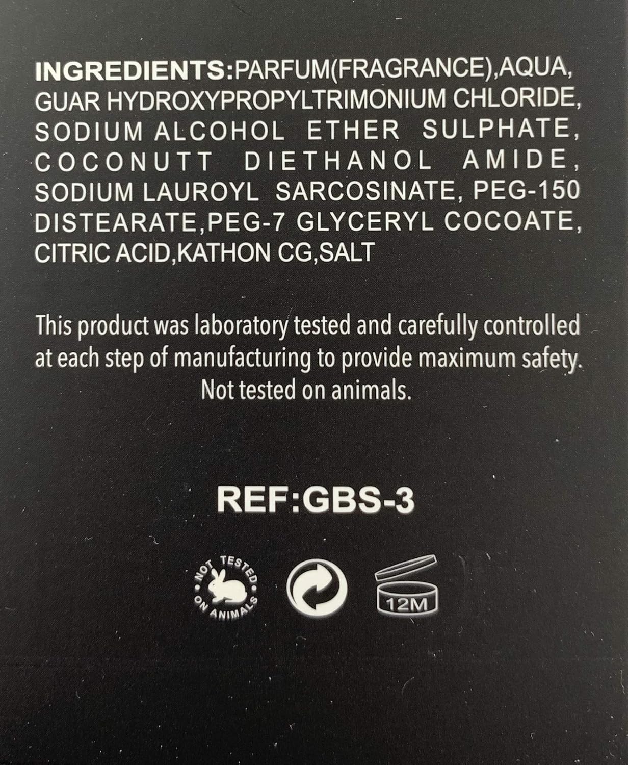 Shower GEL GENTS - Lavender & Citrus Shower Gel Tube 5 oz With Box