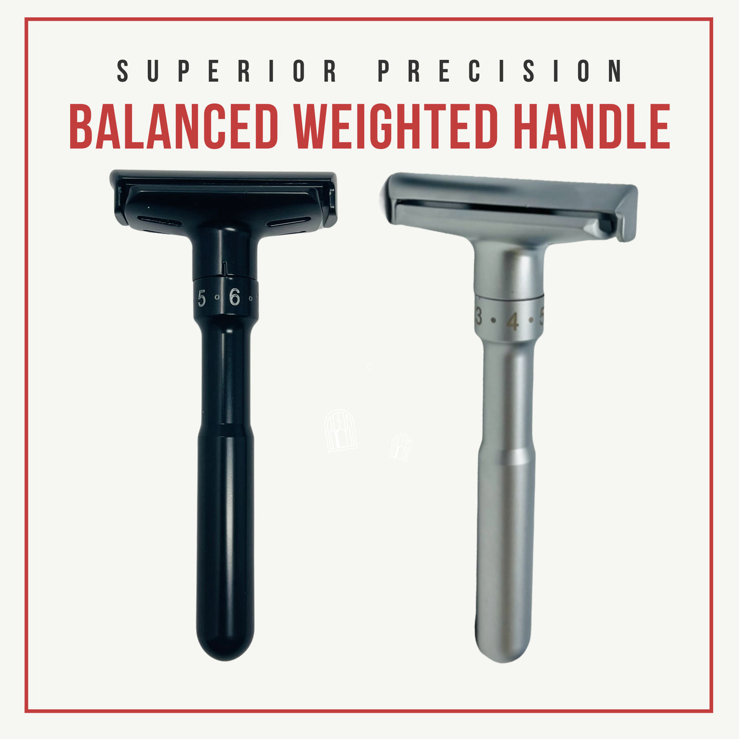 Razor Double Edge Adjustable Razor with 10 Refill DE Blades Gents (BLACK OR MATTE)