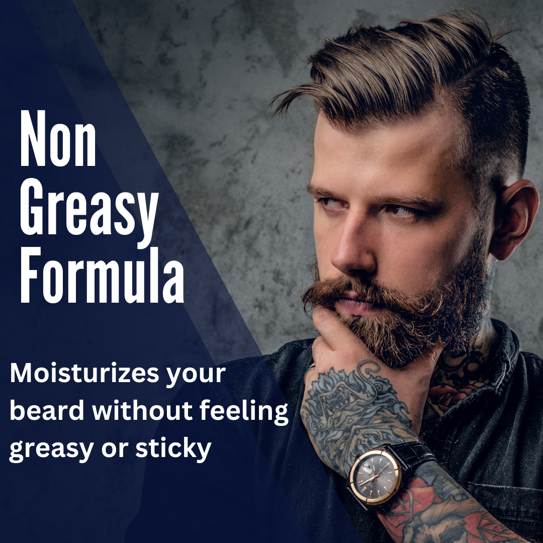 Beard Oil GENTS All Natural Beard Oil With Jojoba and Grapeseed Oil 1oz