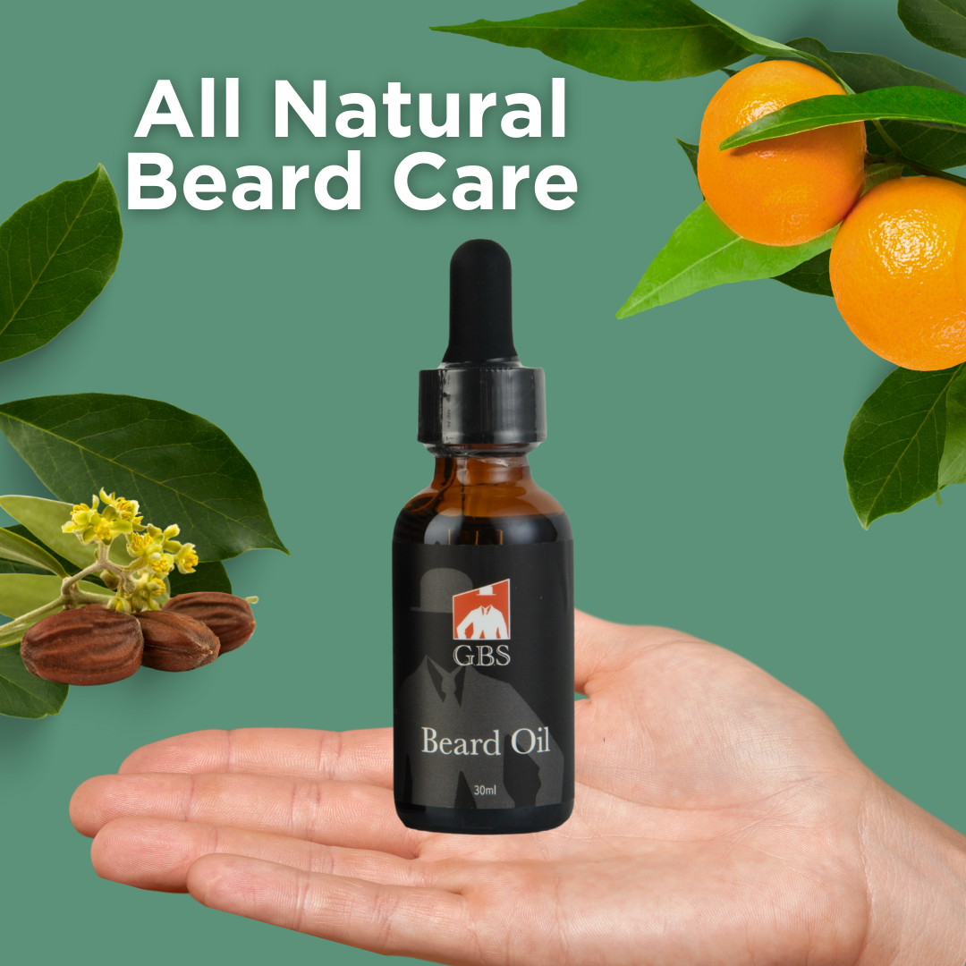 Beard Oil GENTS All Natural Beard Oil With Jojoba and Grapeseed Oil 1oz