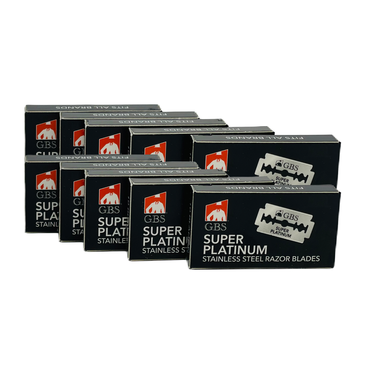 Razor Blades Refill GENTS - 100 Count Super Platinum Men’s DE Blades
