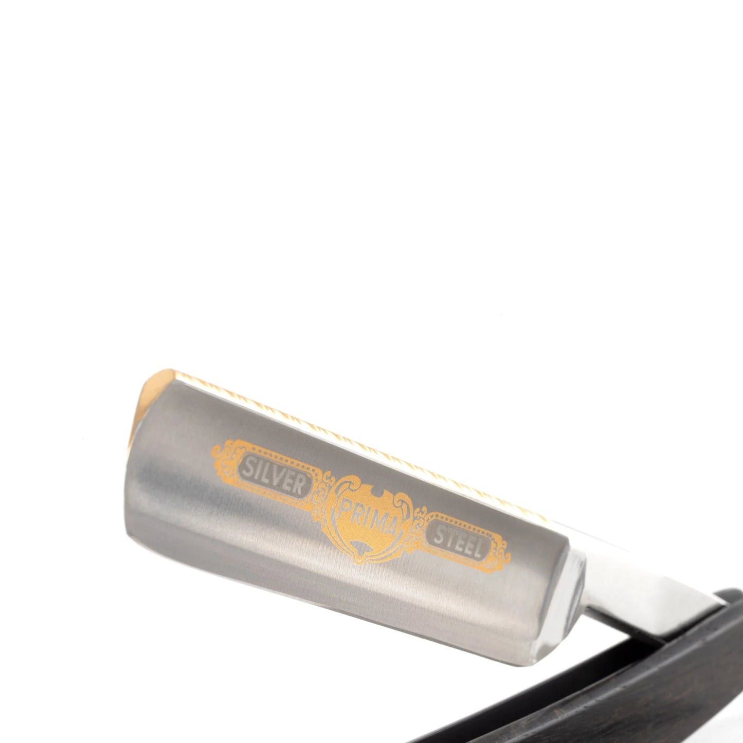 Dovo Straight Razor 5/8" Carbon Steel with Ebony - Prima Silver Steel #4580