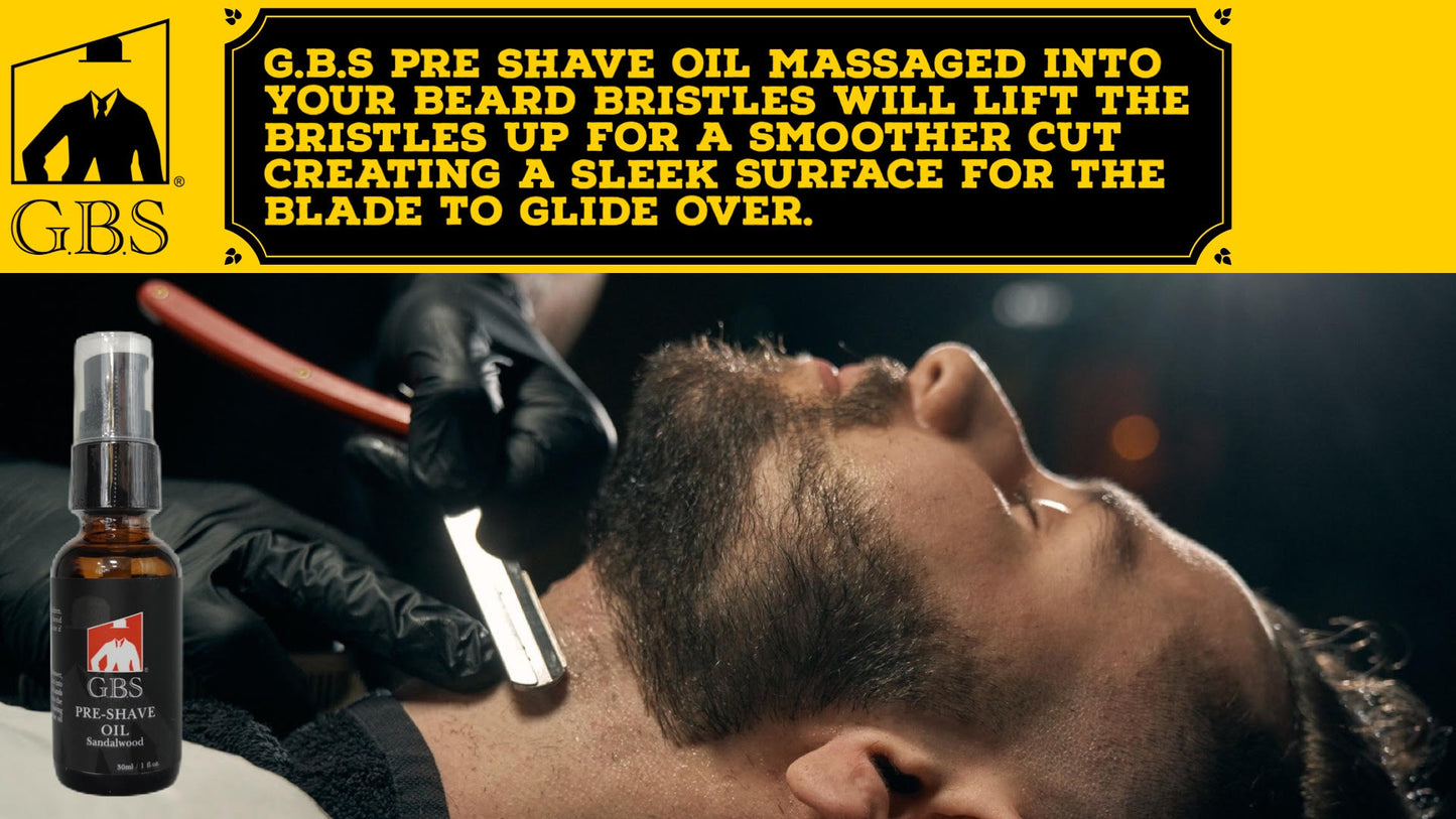 Shave Oil GENTS - PRE SHAVE OIL SANDALWOOD 1 OZ