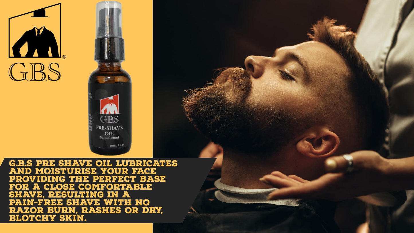Shave Oil GENTS - PRE SHAVE OIL SANDALWOOD 1 OZ