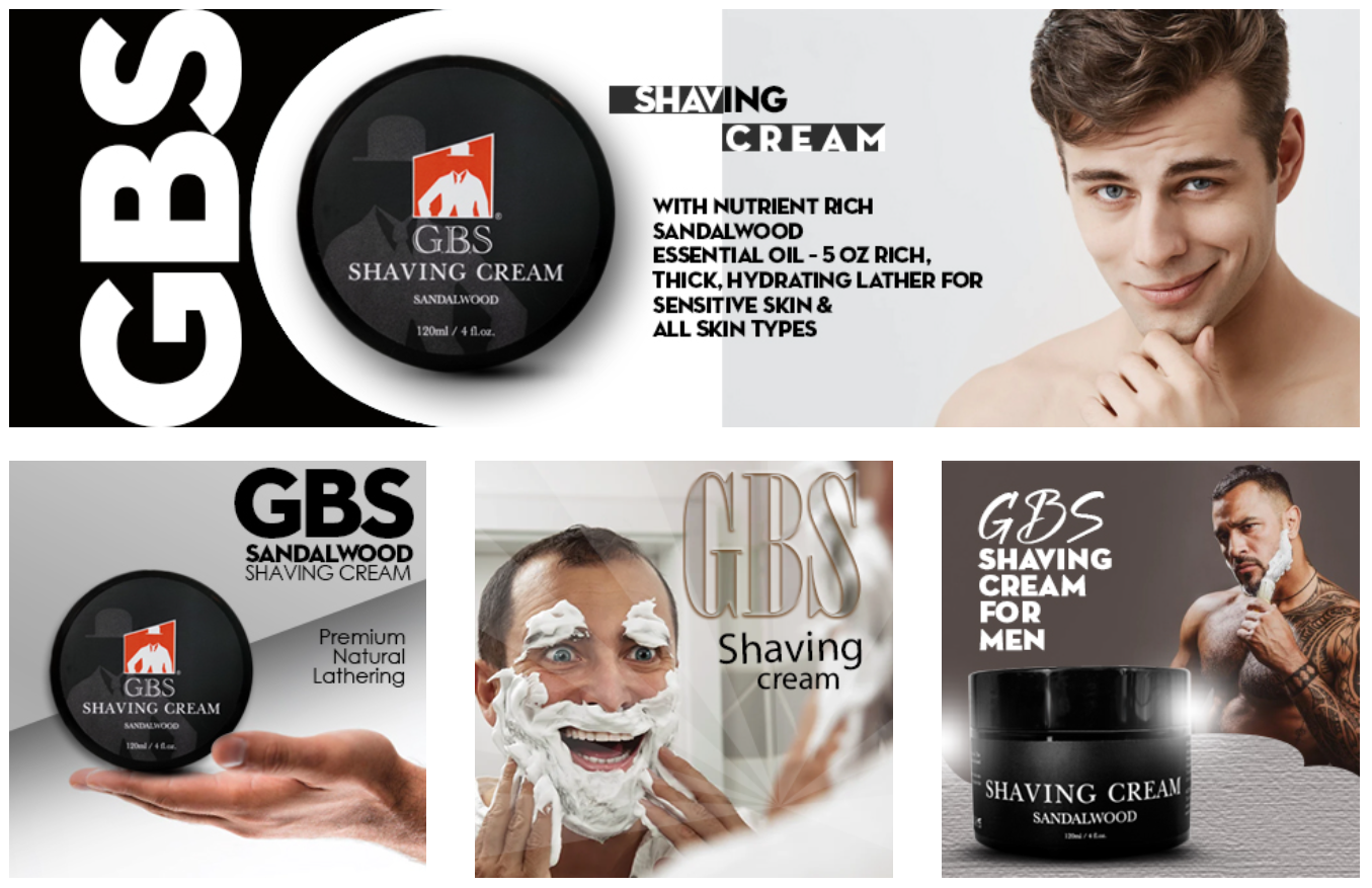 Shave Cream GENTS - Sandalwood Shave Cream 4 oz