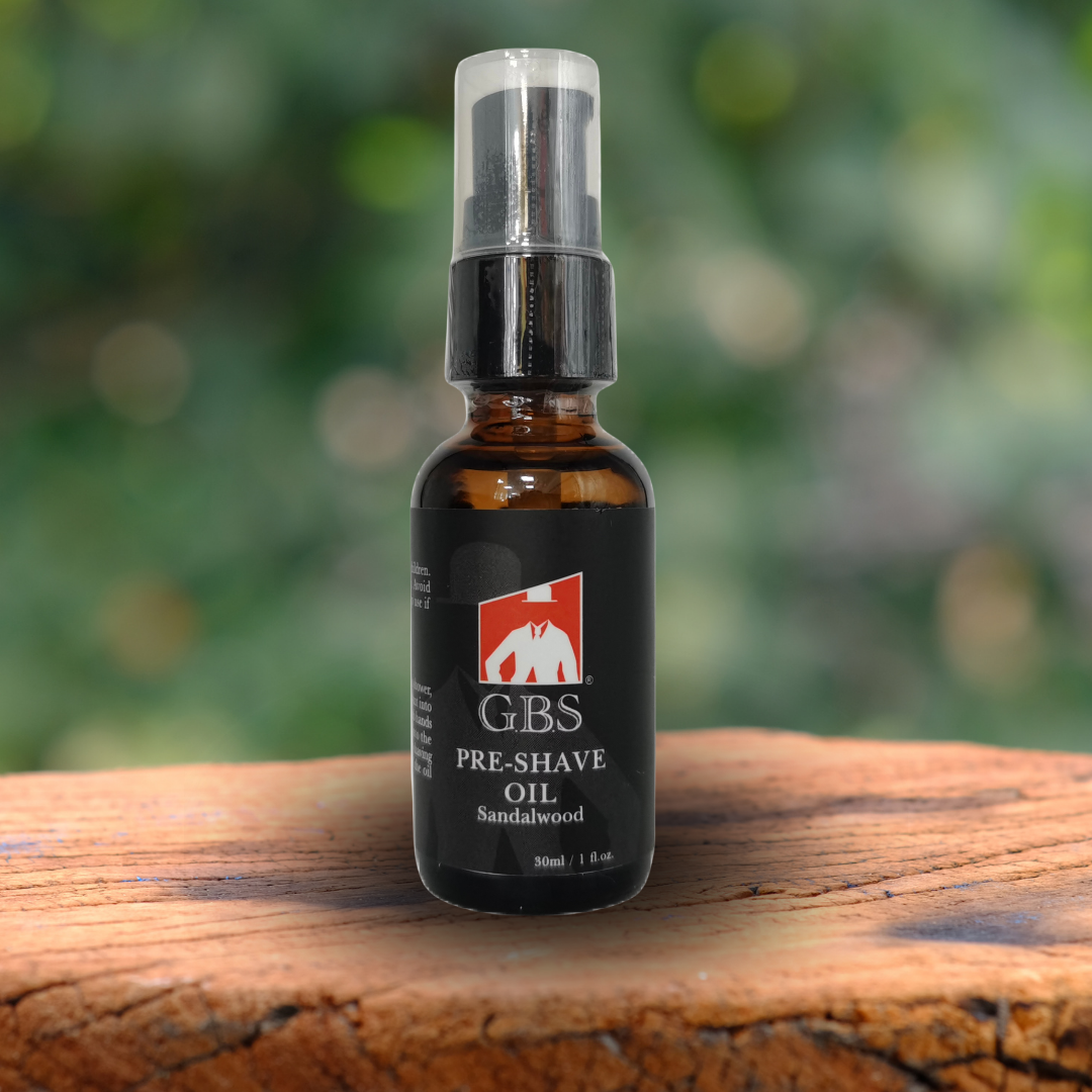 Shave Oil GENTS - PRE SHAVE OIL SANDALWOOD 1 OZ