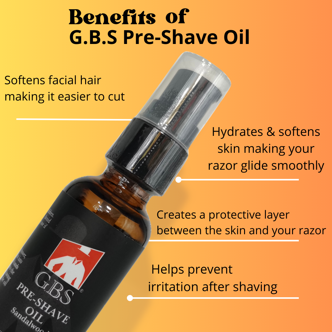 Shave Oil GENTS - PRE SHAVE OIL SANDALWOOD 1 OZ