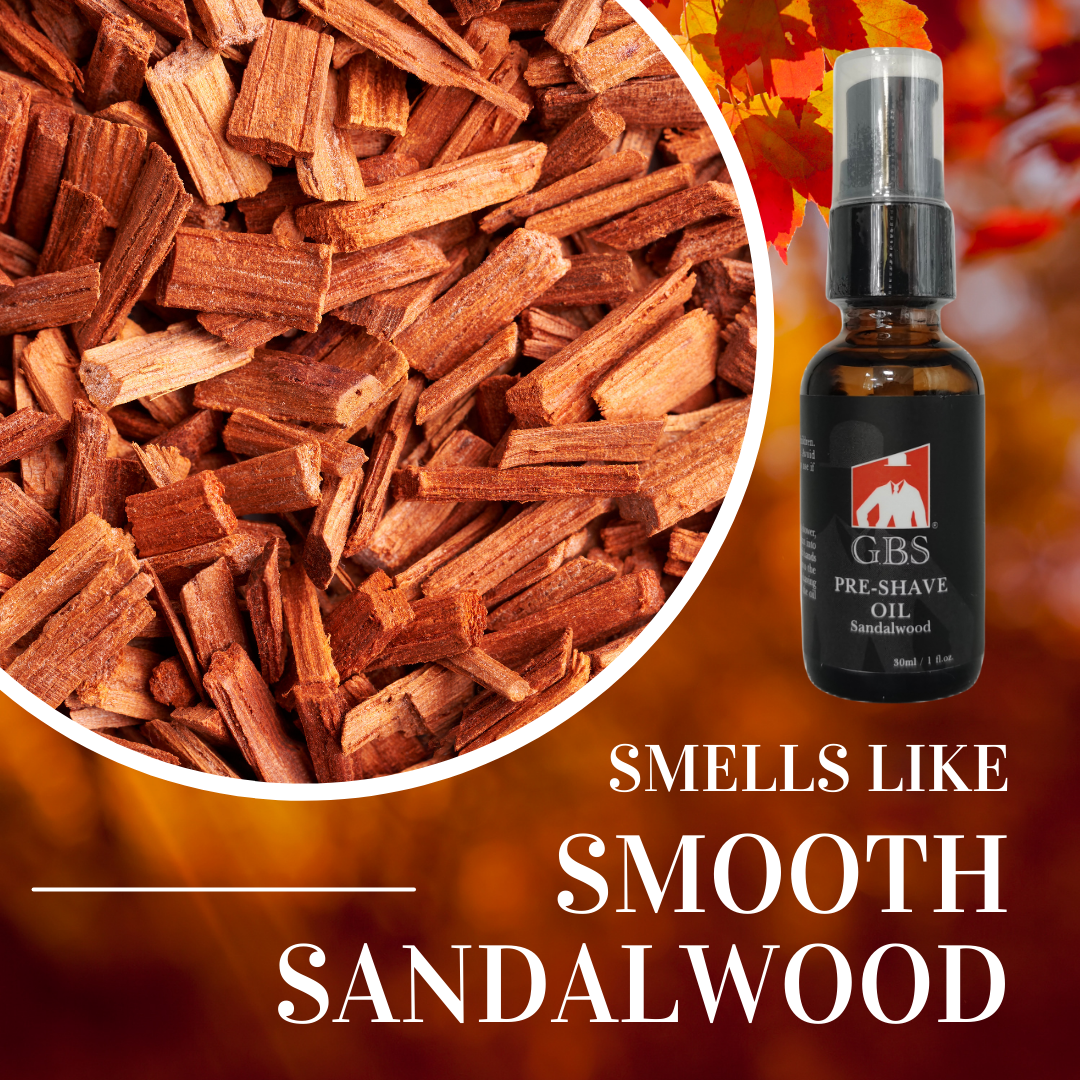 Shave Oil GENTS - PRE SHAVE OIL SANDALWOOD 1 OZ