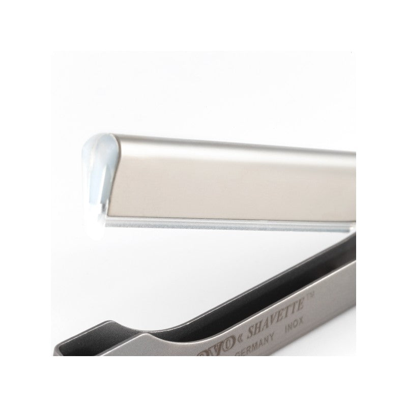 Dovo Razor Shavette Polished/Matt Stainless Steel #201006 Sold by GENTS