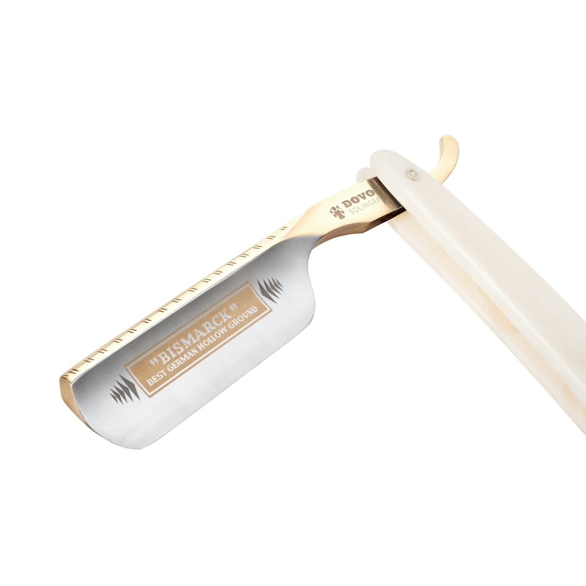 Dovo 6/8" Bismarck Pearl Acrylic Straight Razor #26820 Sold by GENTS