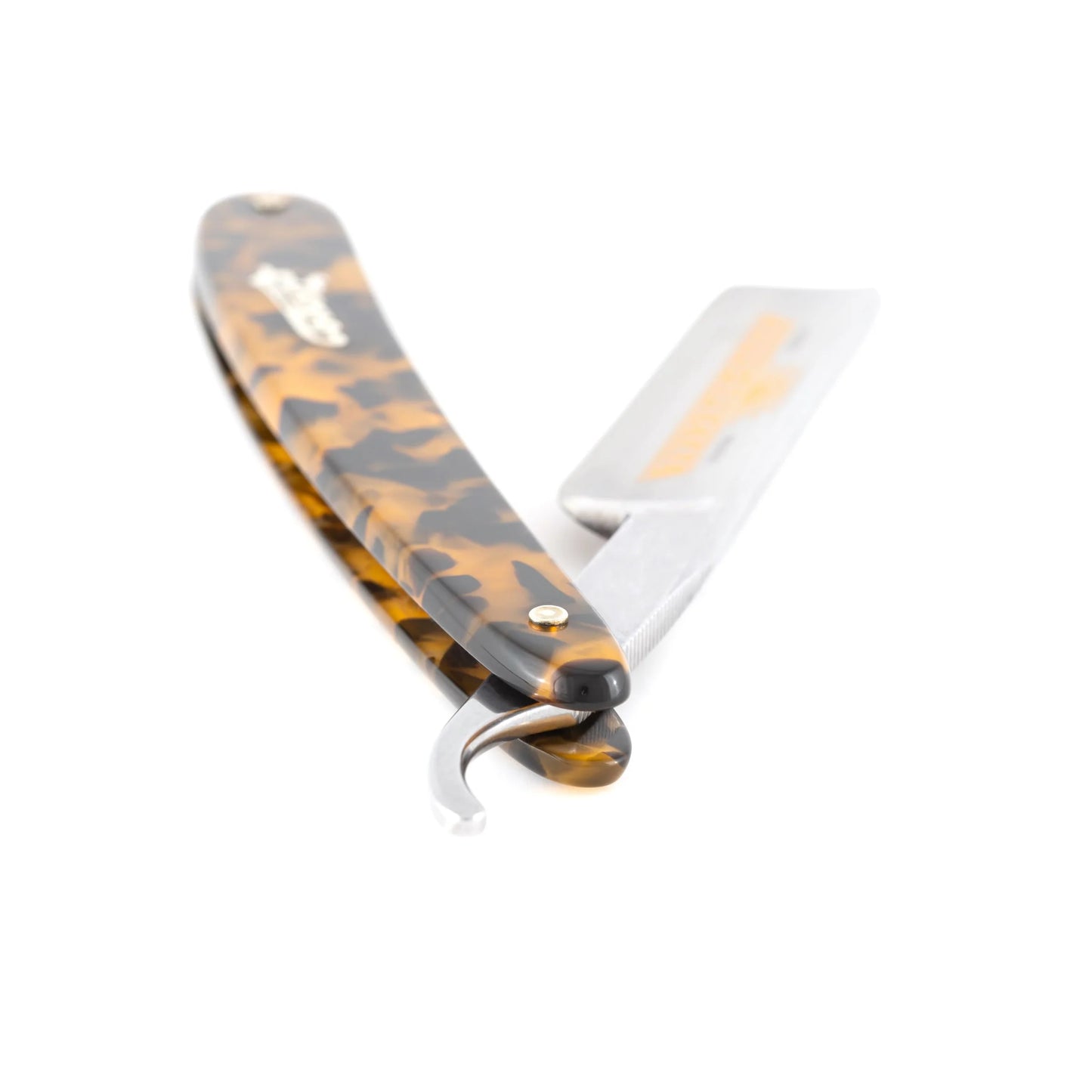 Dovo - "Special 1516" Straight Razor, Imitation Tortoise Shell Handle, Round Point, 5/8" Sold by GENTS