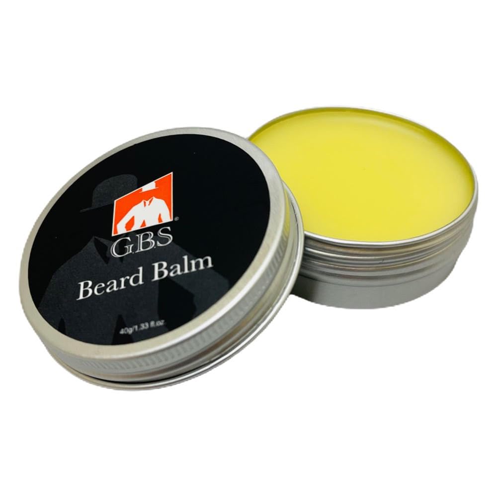 Beard Balm GENTS - Citrus Scent - Styles, Strengthens & Softens Beards & Mustaches - Leave in Conditioner Wax for Men