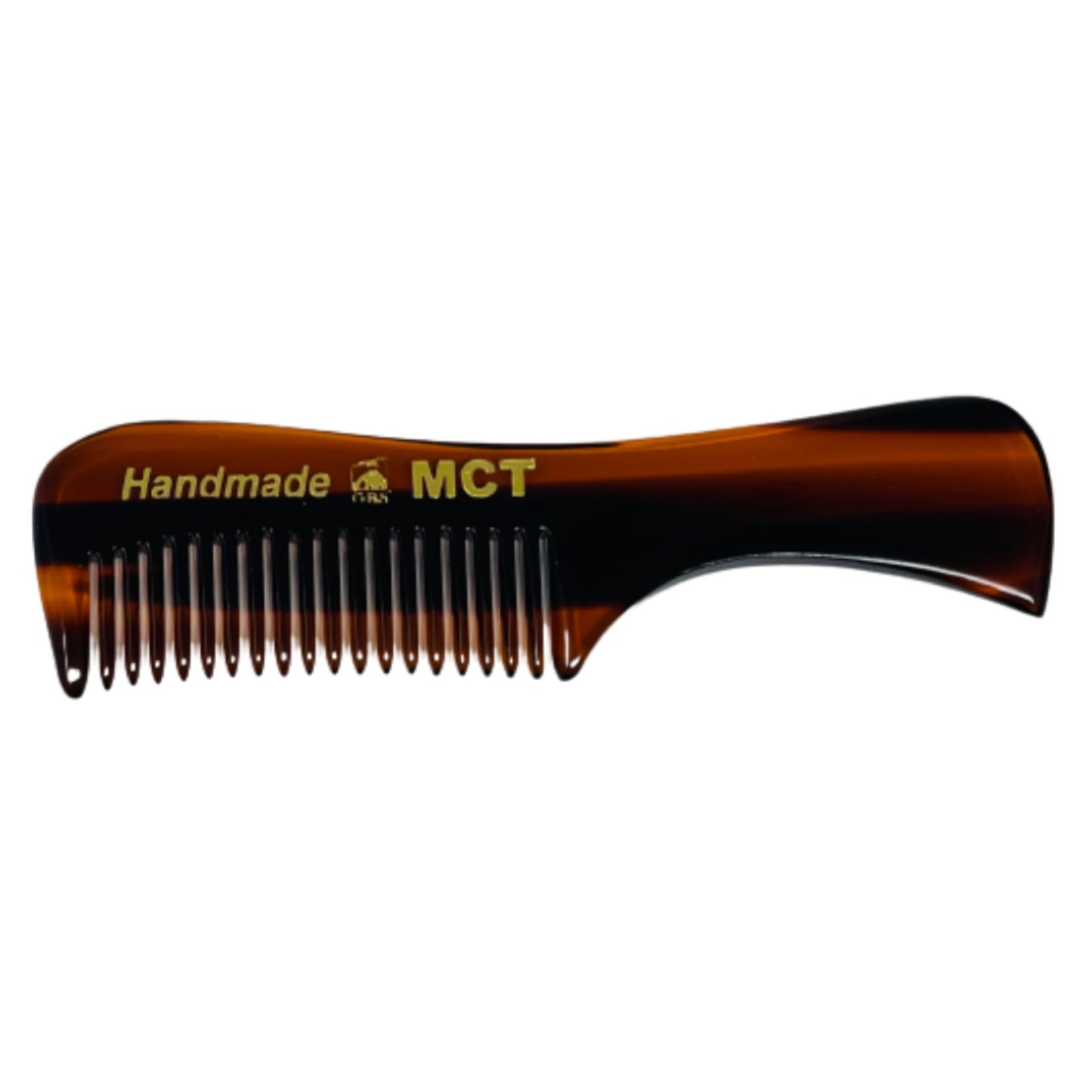 Comb 3" Handmade Mustache Comb – Fine Tooth Cellulose Acetate Pocket Comb for Beard & Hair Styling GENTS
