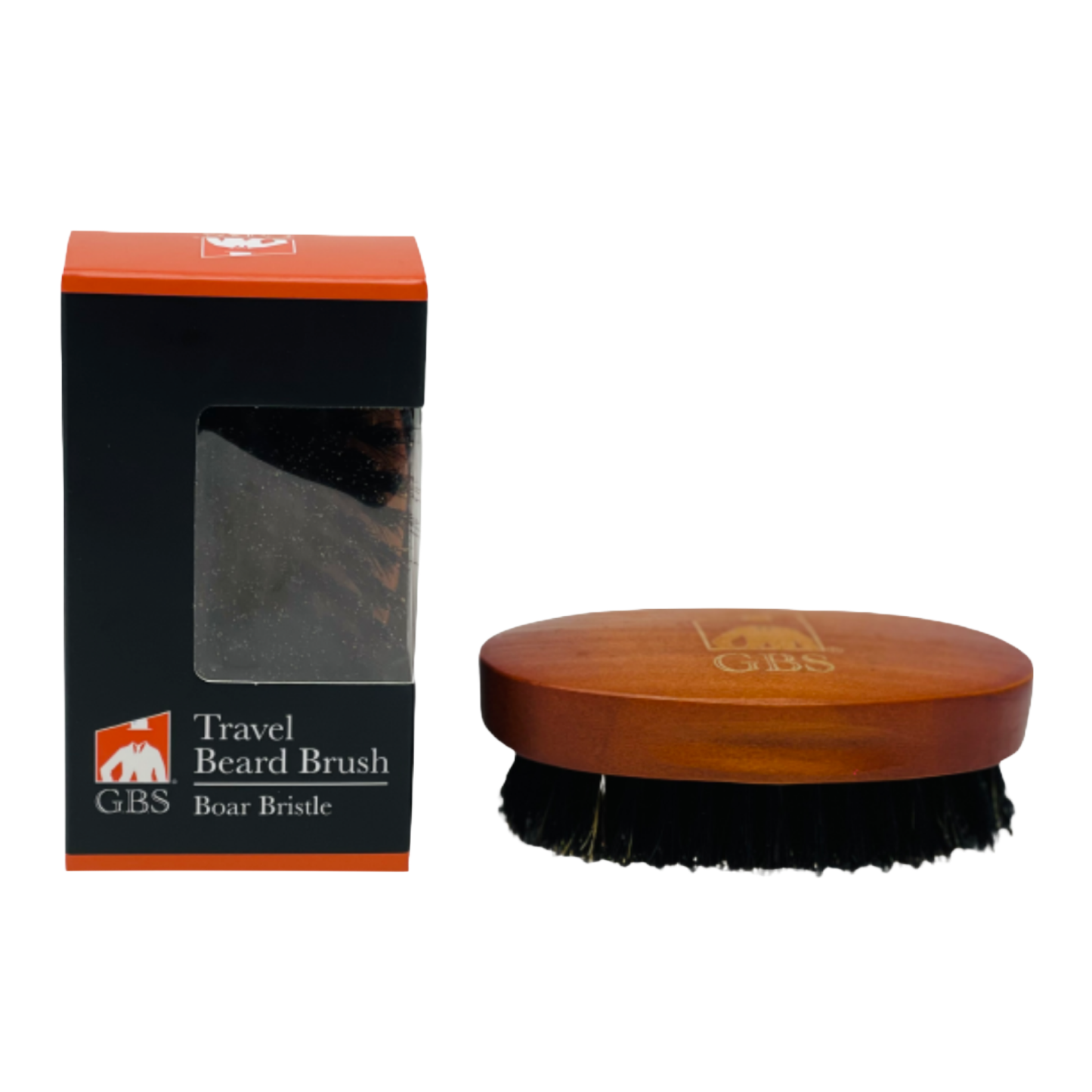 Beard Brush GENTS - Travel Sized 100% Boar Bristle Beard Brush