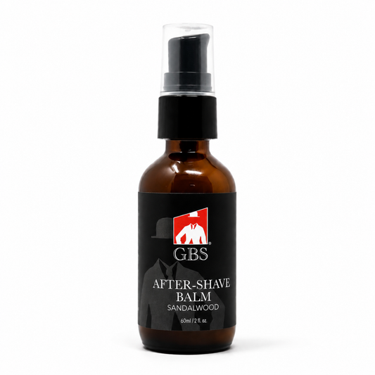 Aftershave Balm GENTS - Sandalwood Aftershave for Men - soothes razor burn, redness and irritation 2oz