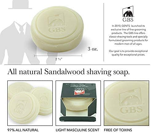 GENTS 8 Piece Deluxe Wood shaving Straight Razor Set Shave Ready